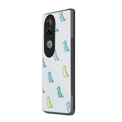 Dino vivo v40e mobile cover | shockproof glass phone case