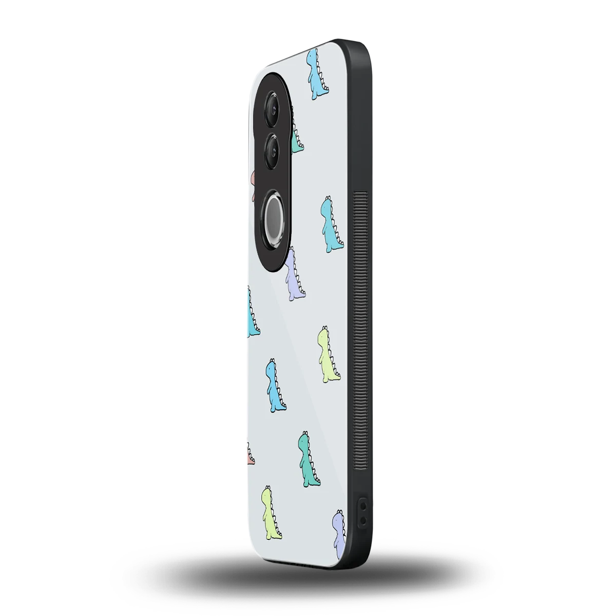 Dino vivo v50 mobile cover | shockproof glass phone case
