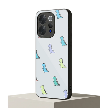 Dino vivo v70 mobile cover | shockproof glass phone case