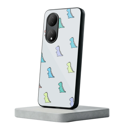 Dino Vivo-y100 mobile cover | shockproof glass phone case