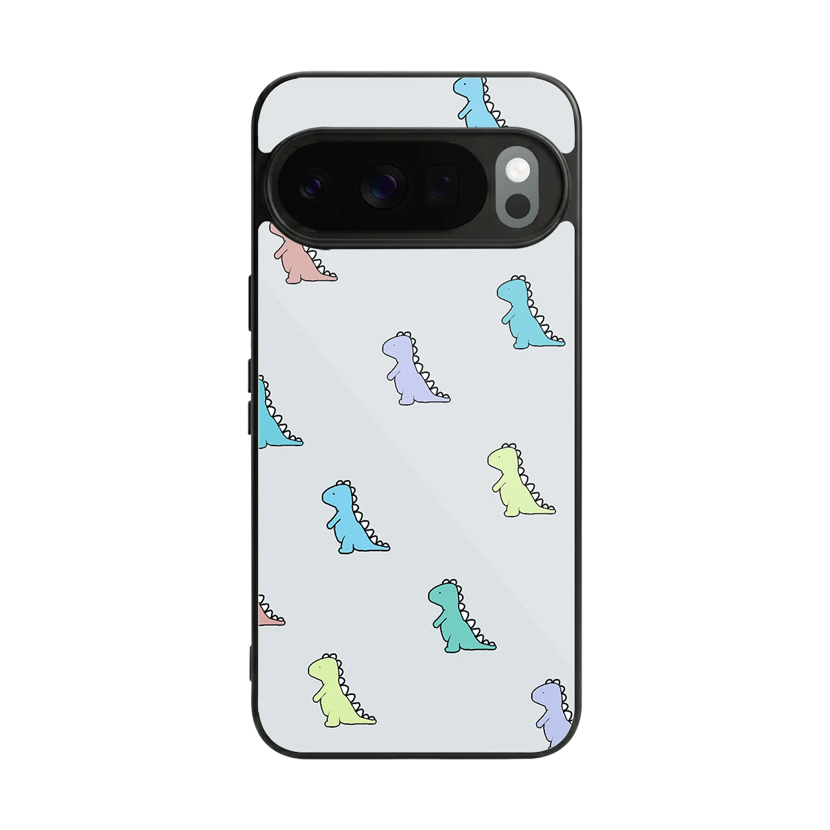 Dino back phone cover | glass case for google pixel 10 pro
