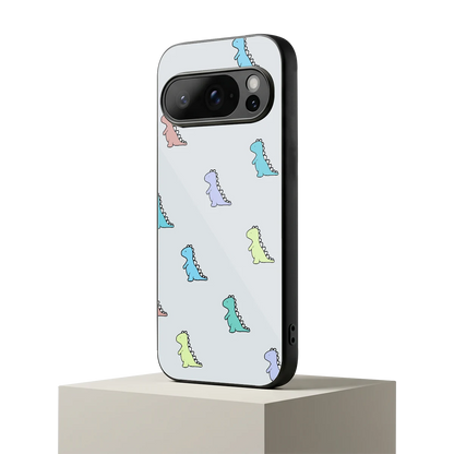Dino google pixel 10 pro mobile cover | shockproof glass phone case