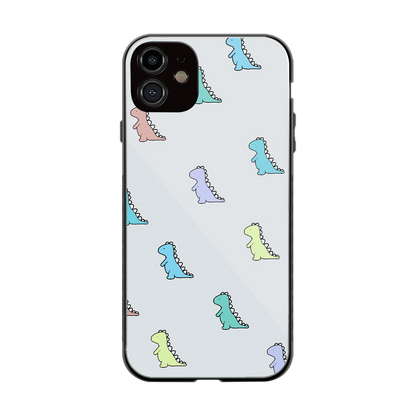 Dino back phone cover | glass case for iphone 11