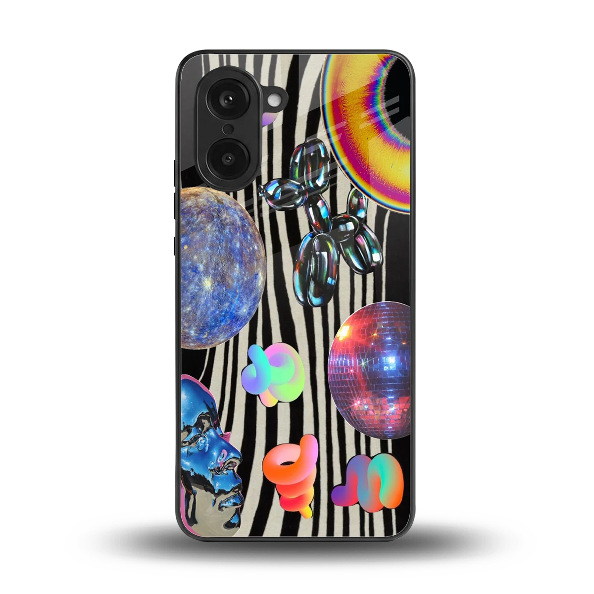Disco Dream back phone cover | glass case for oneplus nord ce5 5g