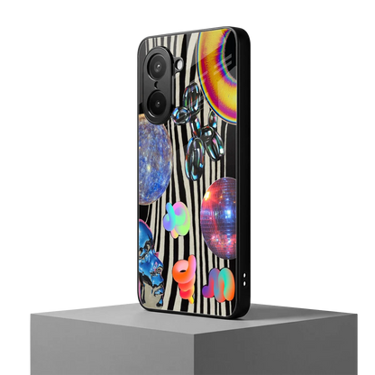 Disco Dream oneplus nord ce5 5g mobile cover | shockproof glass phone case