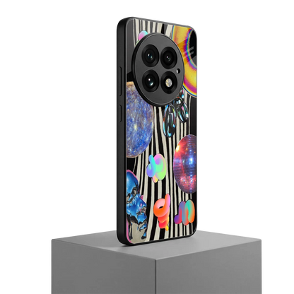 Disco Dream oneplus 13 mobile cover | shockproof glass phone case
