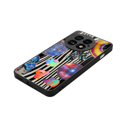 Disco Dream stylish phone case for oneplus 13 | glossy glass and slim fit