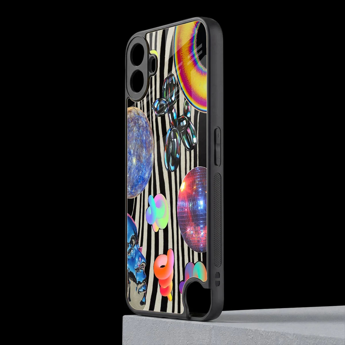 Disco Dream cmf nothing phone 1 mobile cover | shockproof glass phone case