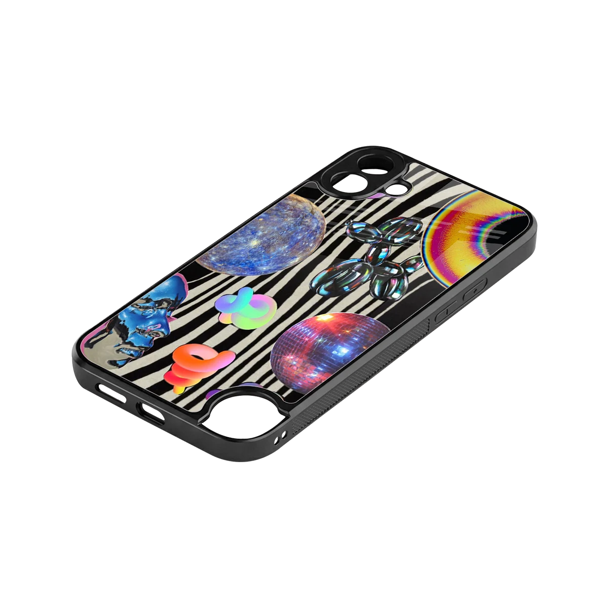 Disco Dream stylish phone case for cmf nothing phone 1 | glossy glass and slim fit