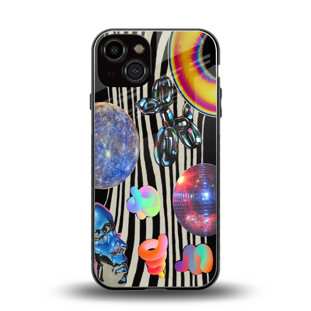 Disco Dream back phone cover | glass case for iphone 14