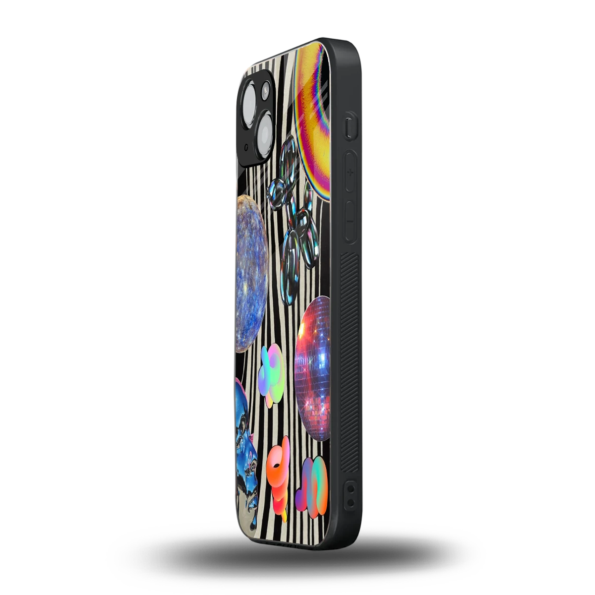 Disco Dream iphone 15 mobile cover | shockproof glass phone case