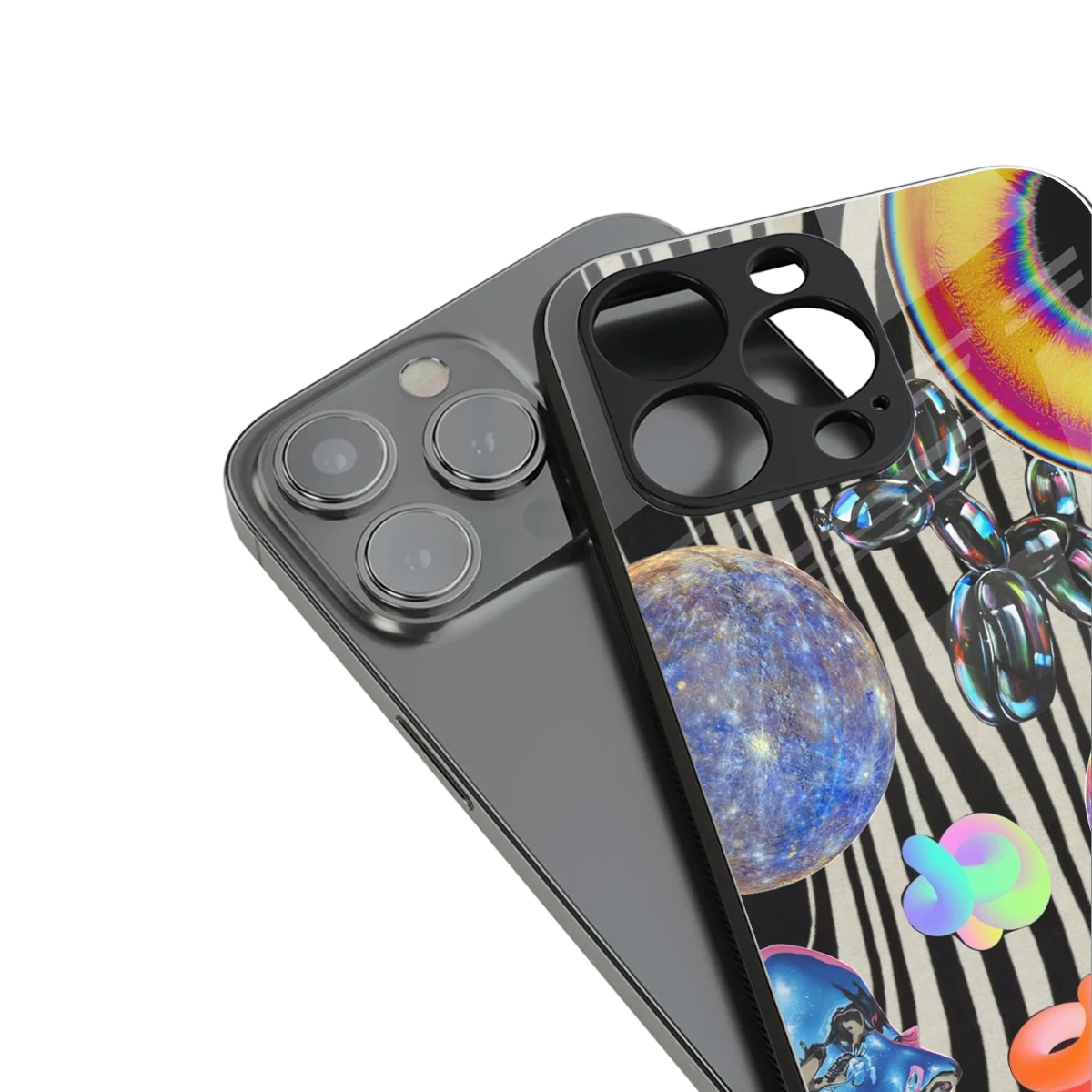 Disco Dream stylish phone case for iphone 13 pro | glossy glass and slim fit