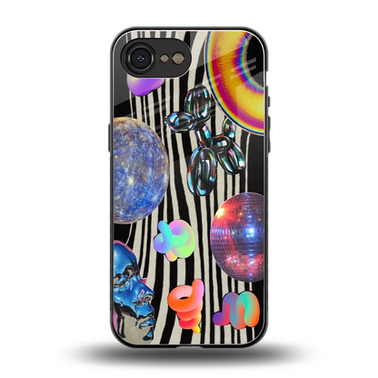 Disco Dream back phone cover | glass case for iphone 16e