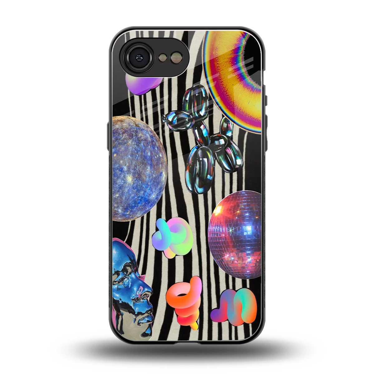 Disco Dream back phone cover | glass case for iphone 17e