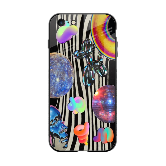 Disco Dream back phone cover | glass case for iphone 6s plus