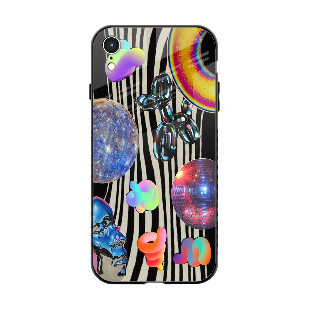 Disco Dream back phone cover | glass case for iphone xr