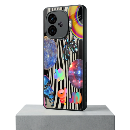 Disco Dream iqoo neo 10r 5g mobile cover | shockproof glass phone case