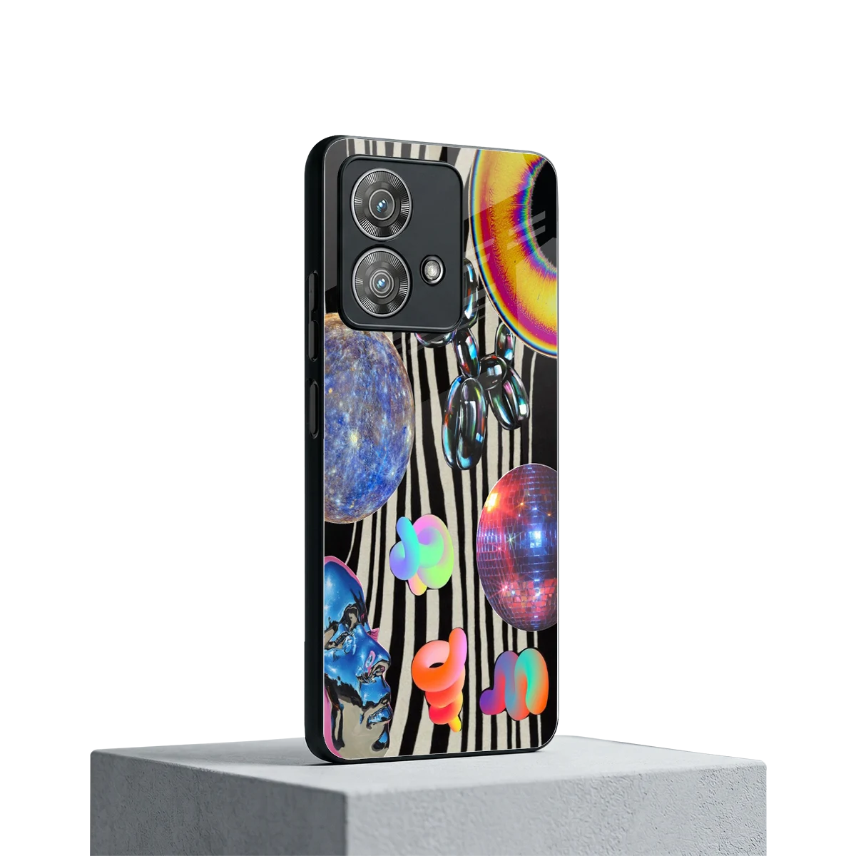 Disco Dream motorola edge 40 neo 5g mobile cover | shockproof glass phone case