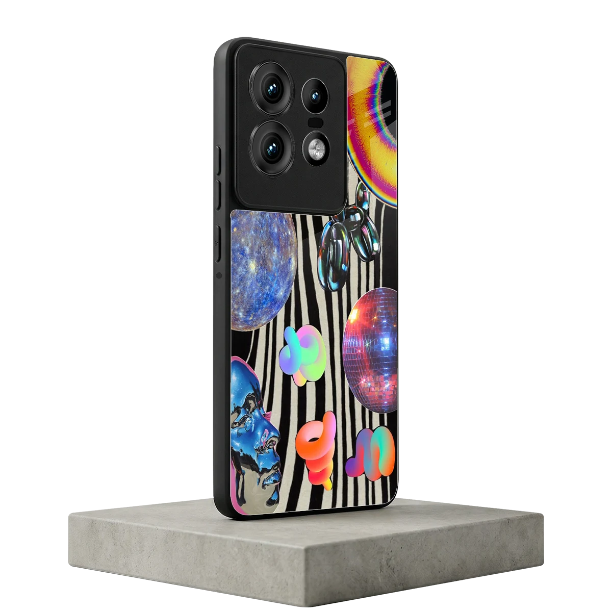 Disco Dream motorola edge 50 pro mobile cover | shockproof glass phone case