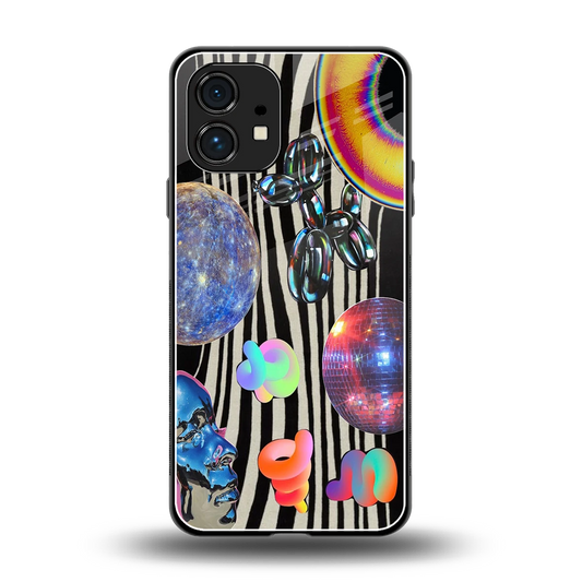 Disco Dream back phone cover | glass case for nothing phone 1