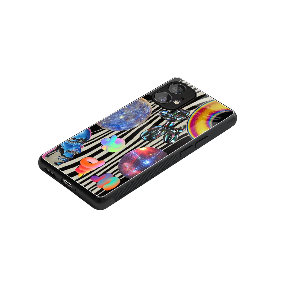Disco Dream stylish phone case for nothing phone 1 | glossy glass and slim fit