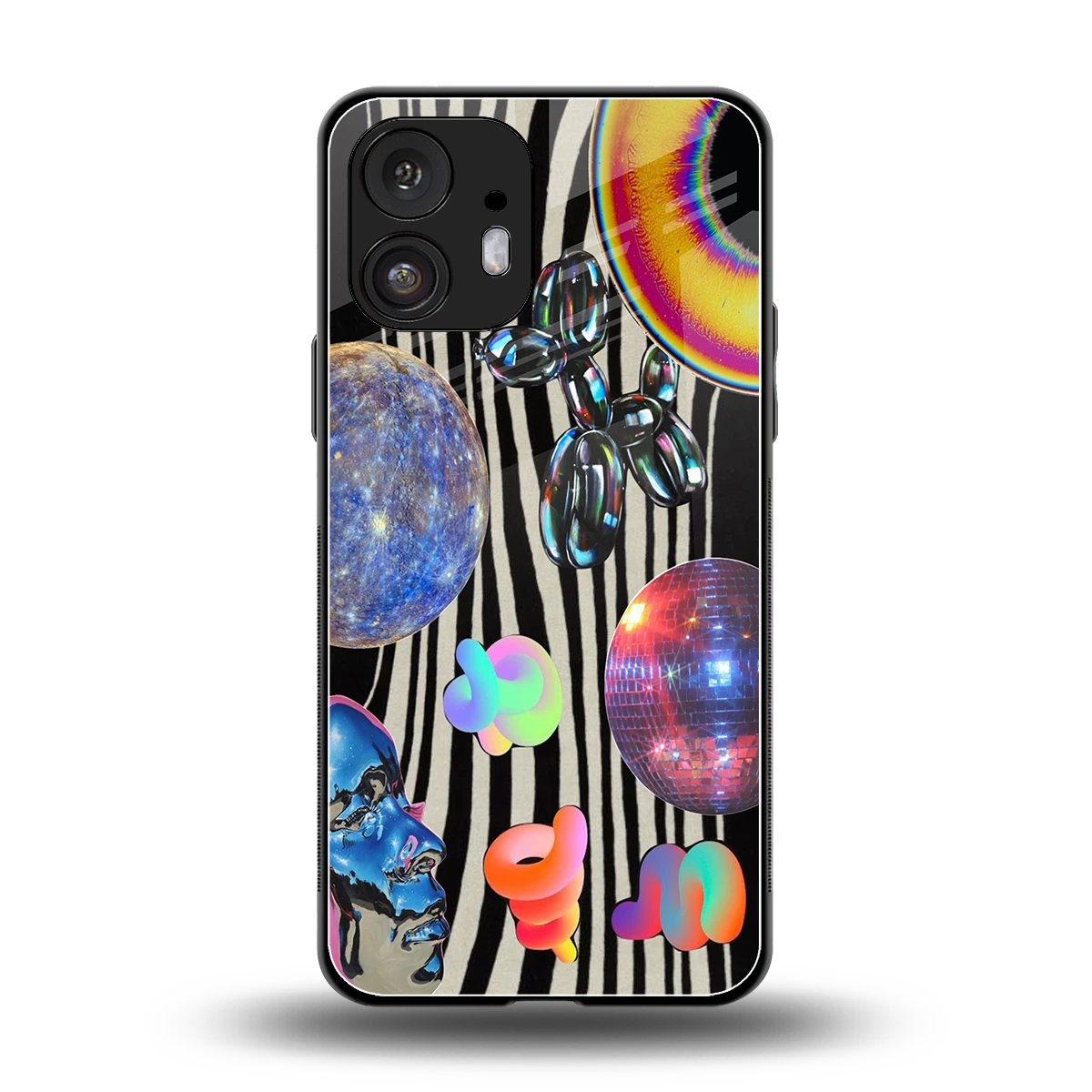Disco Dream back phone cover | glass case for nothing phone 2