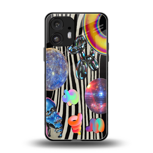 Disco Dream back phone cover | glass case for nothing phone 2
