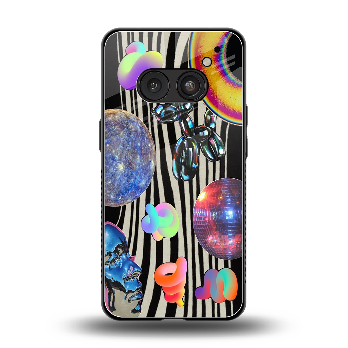Disco Dream back phone cover | glass case for nothing phone 2a plus