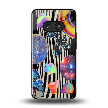 Disco Dream back phone cover | glass case for nothing phone 2a plus