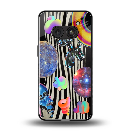 Disco Dream back phone cover | glass case for nothing phone 2a plus