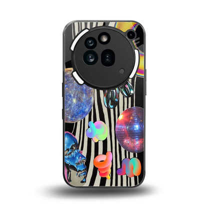 Disco Dream back phone cover | glass case for nothing phone 3a pro