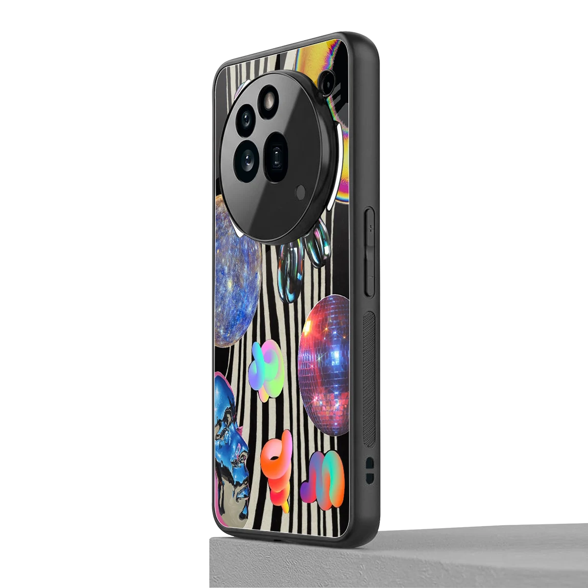 Disco Dream nothing phone 3a pro mobile cover | shockproof glass phone case