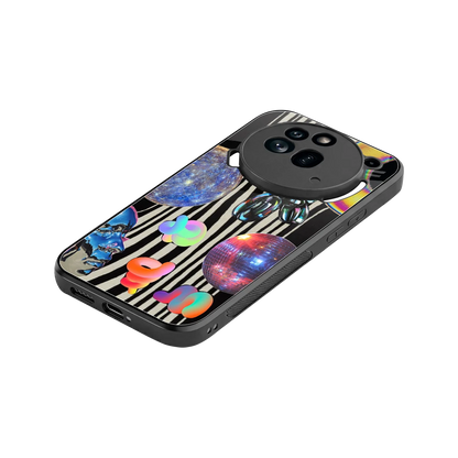 Disco Dream stylish phone case for nothing phone 3a pro | glossy glass and slim fit