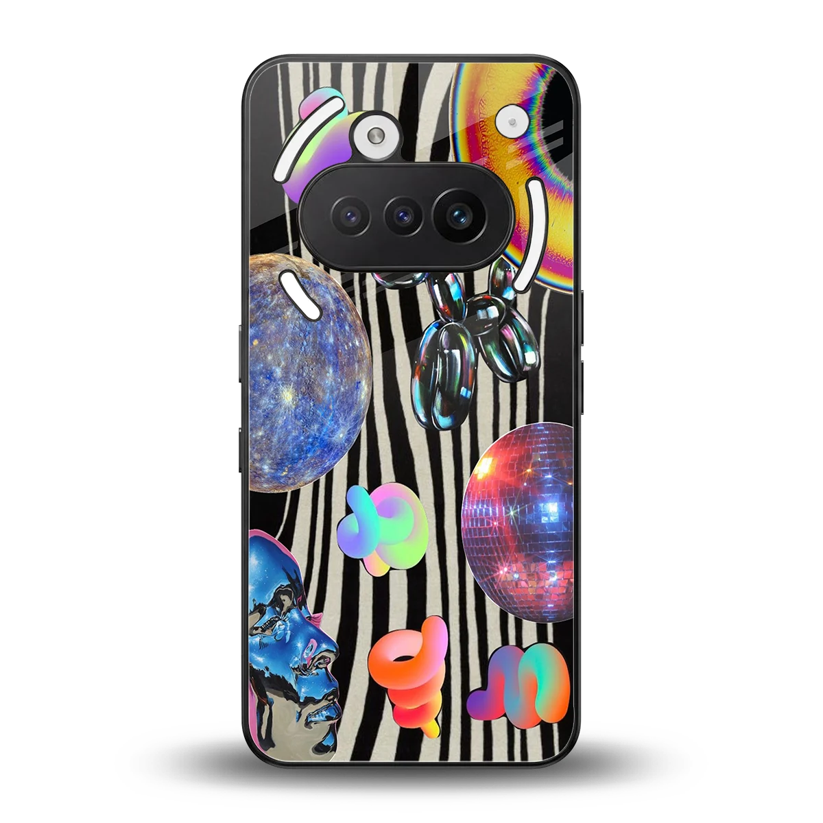 Disco Dream back phone cover | glass case for nothing phone 3a