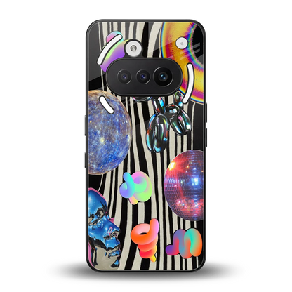 Disco Dream back phone cover | glass case for nothing phone 3a