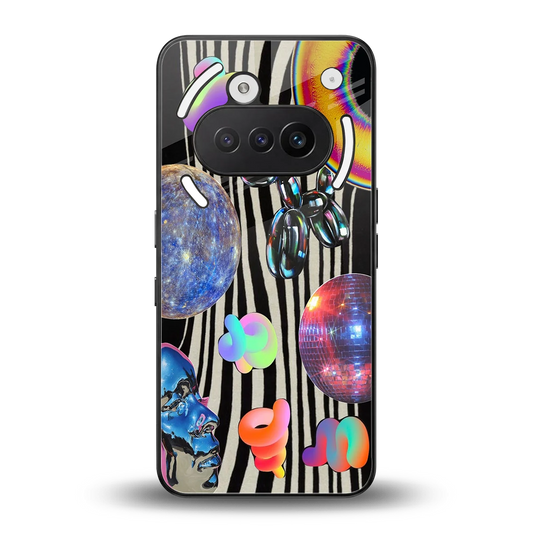 Disco Dream back phone cover | glass case for nothing phone 3a