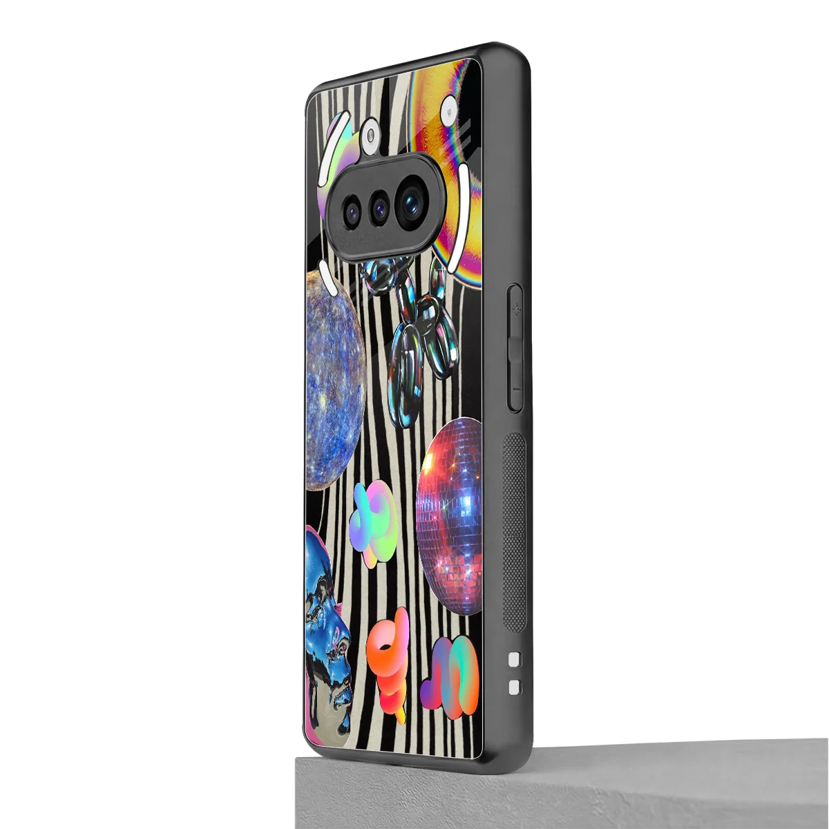 Disco Dream nothing phone 3a mobile cover | shockproof glass phone case