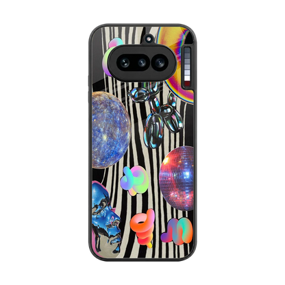 Disco Dream back phone cover | glass case for nothing phone 4a