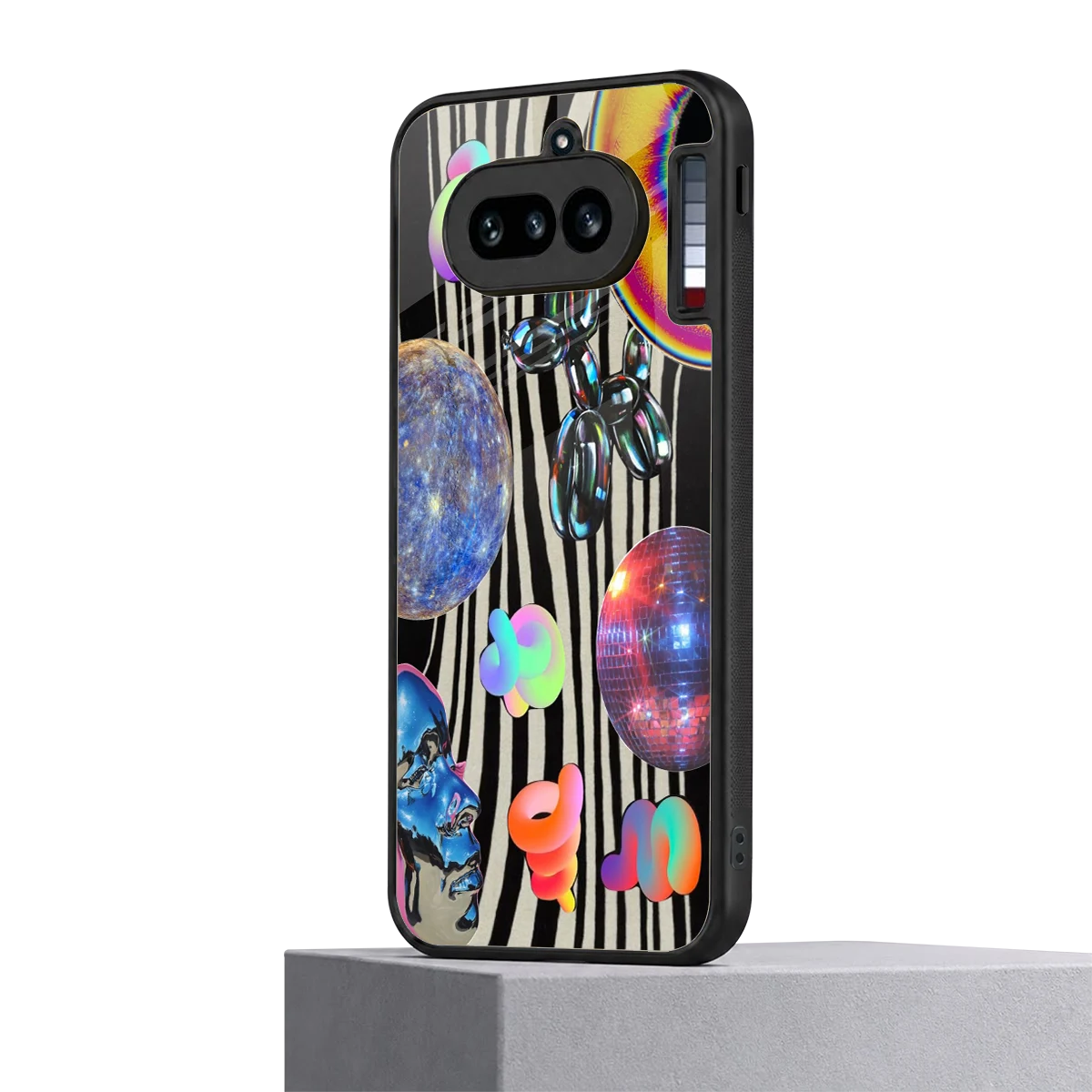 Disco Dream nothing phone 4a mobile cover | shockproof glass phone case
