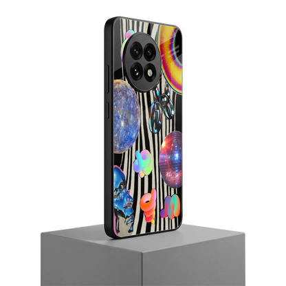 Disco Dream oneplus 13r mobile cover | shockproof glass phone case