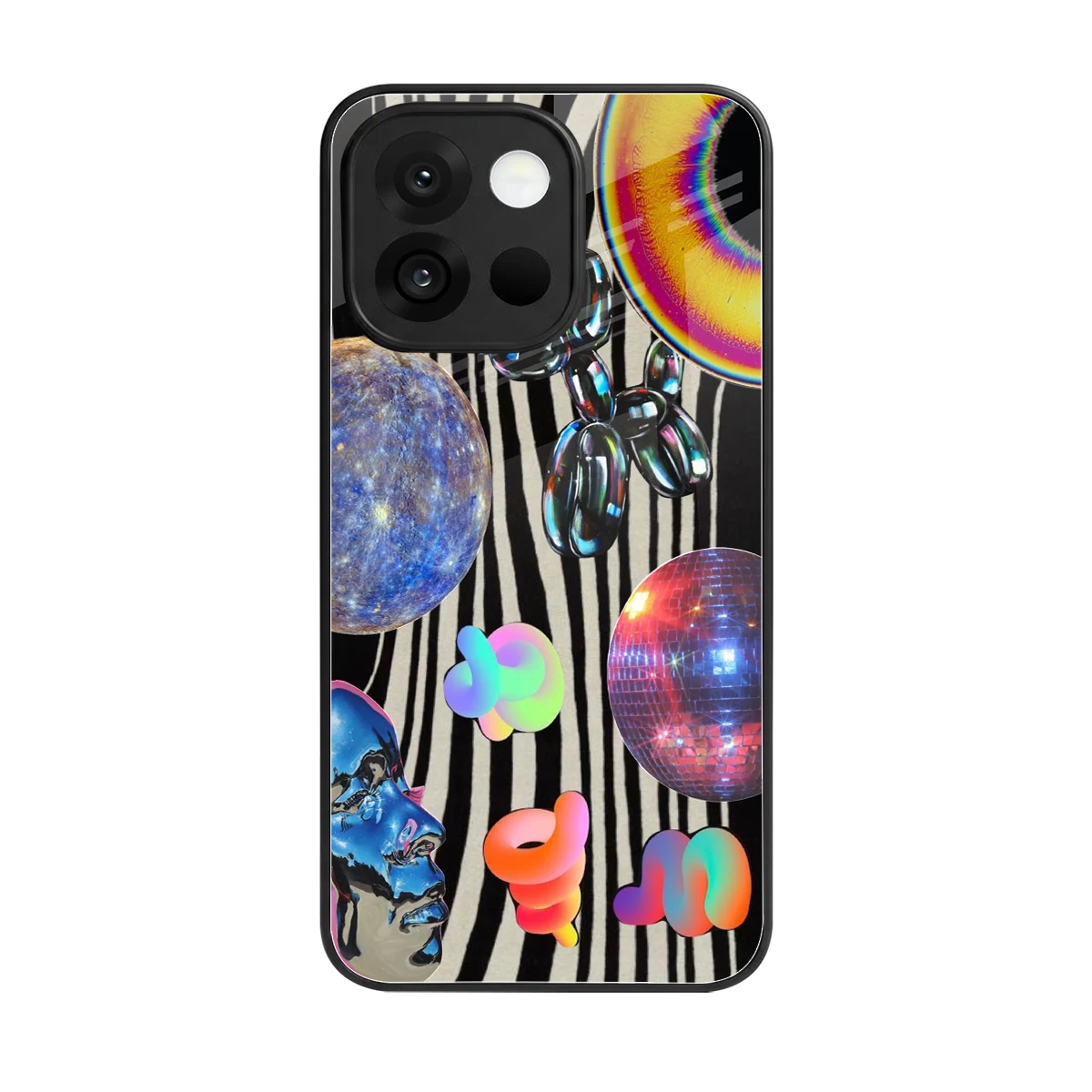 Disco Dream back phone cover | glass case for oneplus 13s