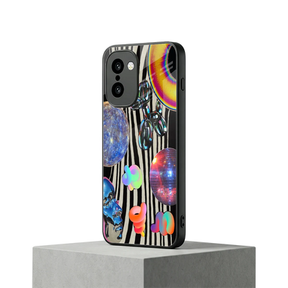 Disco Dream oneplus 15r mobile cover | shockproof glass phone case