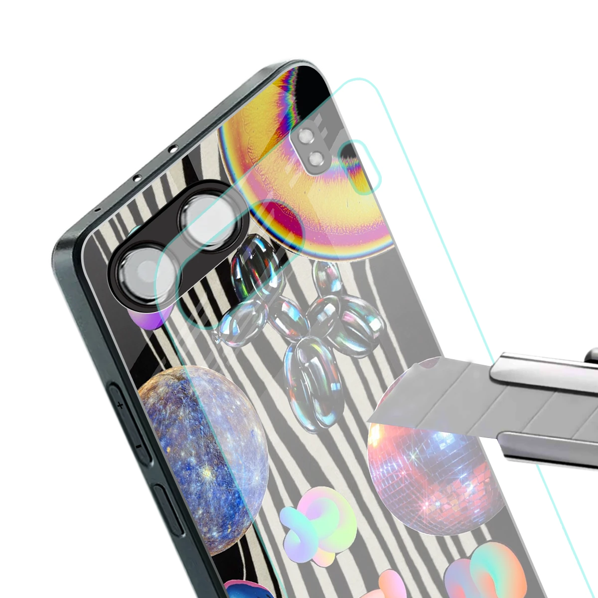 Disco Dream stylish phone case for oneplus nord 4 | glossy glass and slim fit