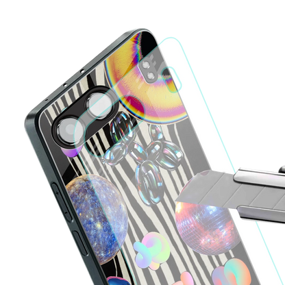 Disco Dream stylish phone case for oneplus nord 4 | glossy glass and slim fit
