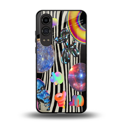 Disco Dream back phone cover | glass case for oneplus nord ce 4 lite
