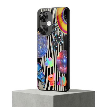 Disco Dream oneplus nord ce 3 lite mobile cover | shockproof glass phone case