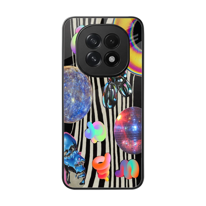 Disco Dream back phone cover | glass case for oppo f29 5g