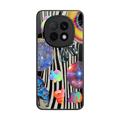 Disco Dream back phone cover | glass case for oppo f29 pro 5g