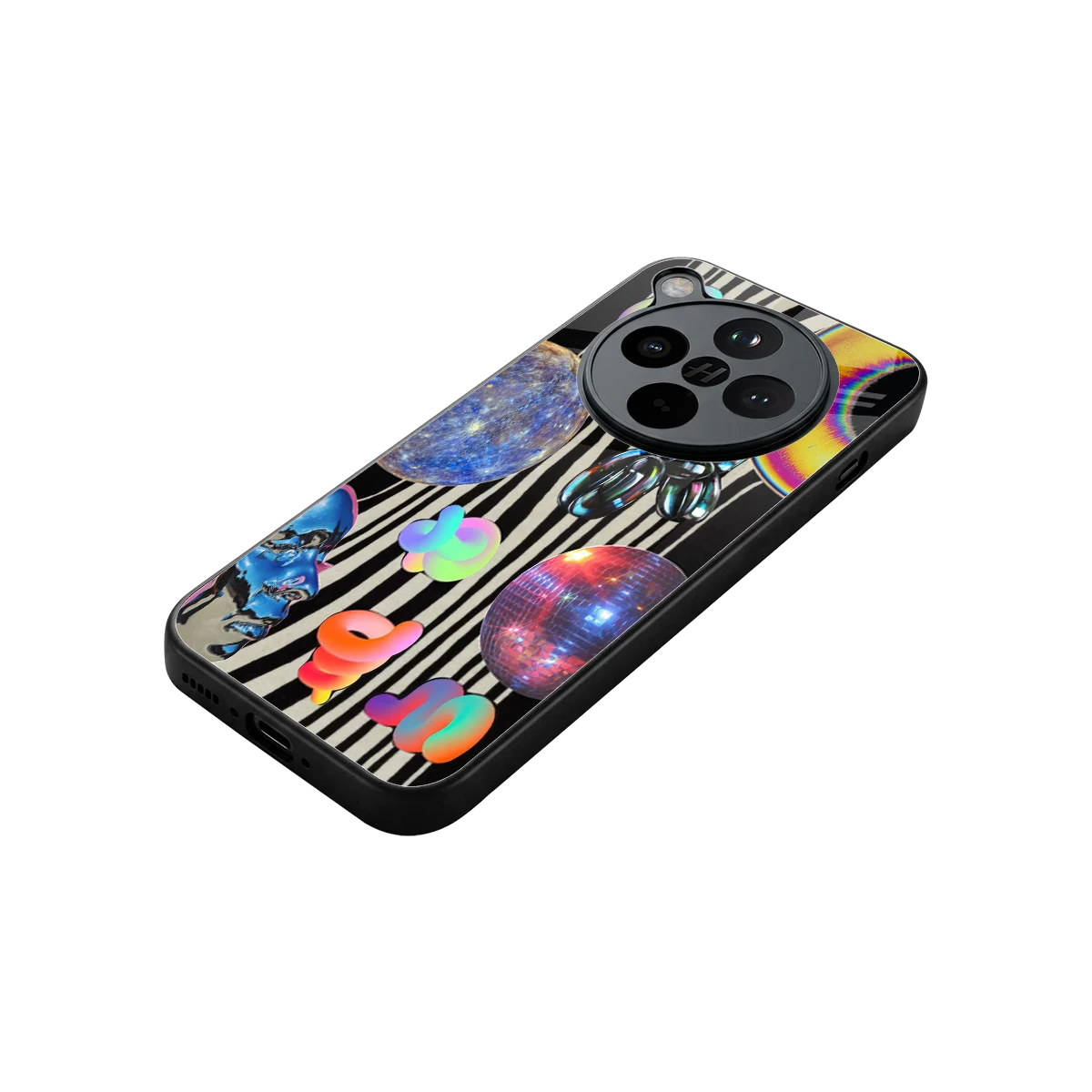 Disco Dream stylish phone case for oppo find x8 | glossy glass and slim fit