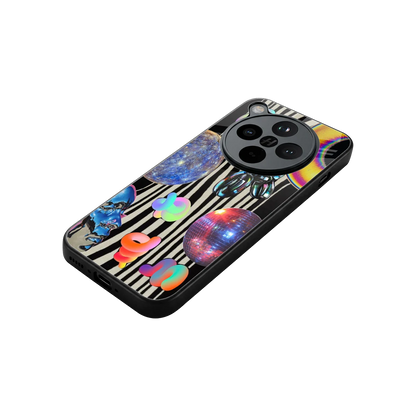 Disco Dream stylish phone case for oppo find x8 | glossy glass and slim fit